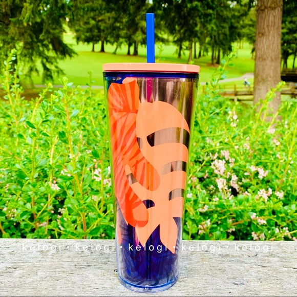 🌴LAST ONE🌴Starbucks Palm Leaf Mirror Tumbler - Picture 2 of 9